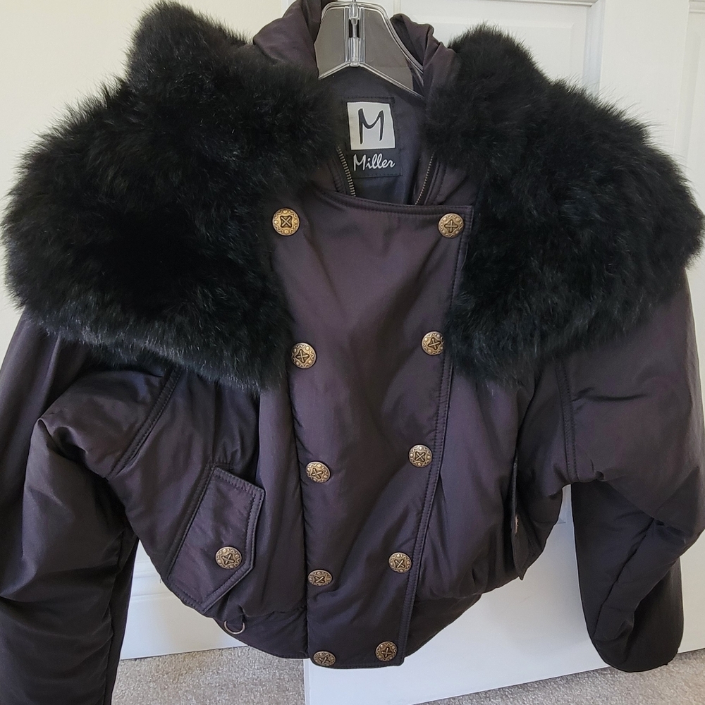 Miller ski jacket, black